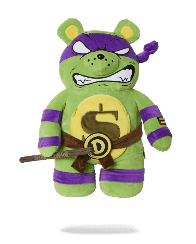 SPRAYGROUND TMNT DONATELLO MONEYBEAR BACKPACK B7044 63x18x30 cm