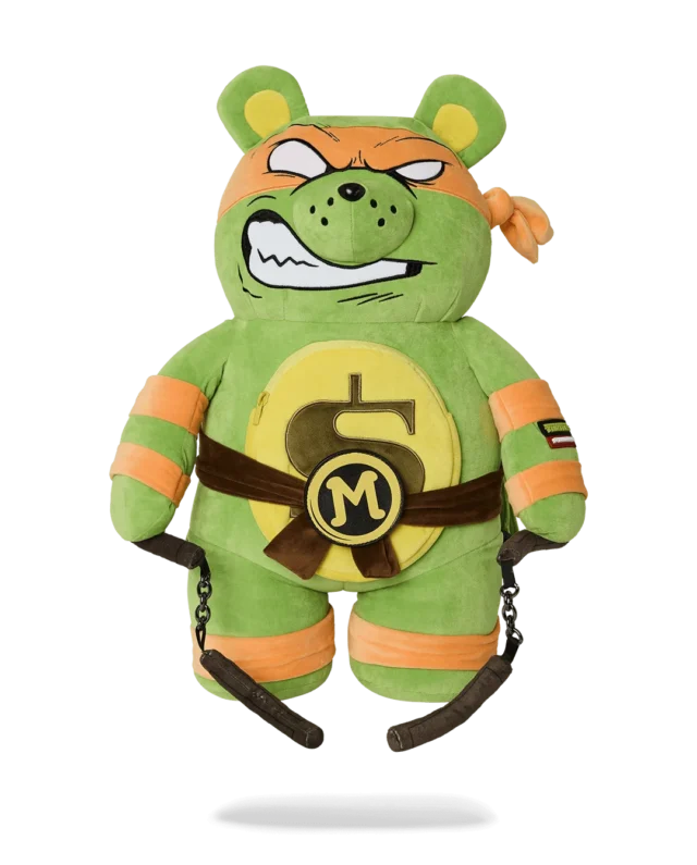 SPRAYGROUND TMNT MICHAELANGELO MONEYBEAR BACKPACK B7045 63x18x30 cm