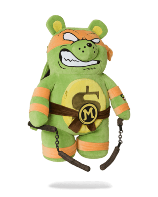 SPRAYGROUND TMNT MICHAELANGELO MONEYBEAR BACKPACK B7045 63x18x30 cm - SPRAYGROUND