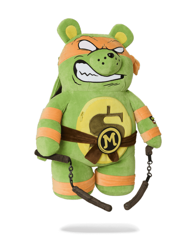 SPRAYGROUND TMNT MICHAELANGELO MONEYBEAR BACKPACK B7045 63x18x30 cm - SPRAYGROUND