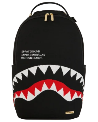 SPRAYGROUND SHARK CENTRAL KNIT BACKPACK B7570 45 x 15 x 29 cm