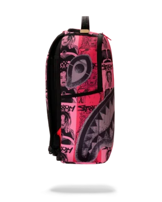 SPRAYGROUND MARVEL STORM WANTED POSTERS DLXSR BACKPACK B9164 46 x 15 x 29 cm - SPRAYGROUND