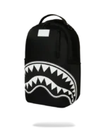 SPRAYGROUND SHARK CENTRAL WHITE STENCIL SHARK BLACK NYLON BACKPACK B9634 46 x 15 x 29 cm - Image 7