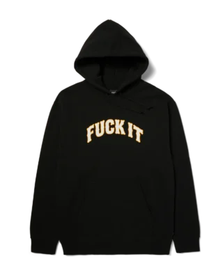 HUF Balboa Pullover Hoodie Black PF00791-Black