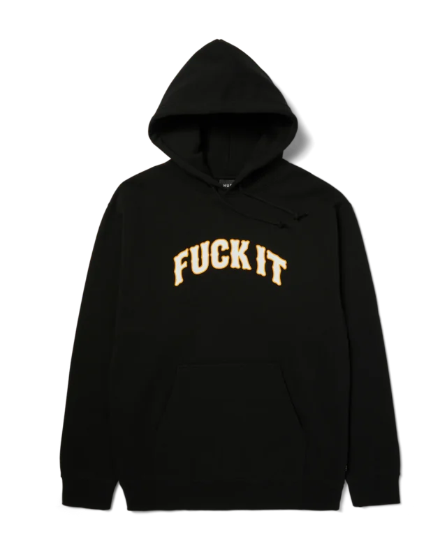 HUF Balboa Pullover Hoodie Black PF00791-Black