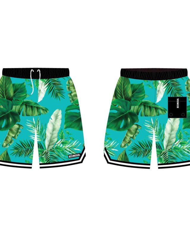 Bee Unusual Jungle Board Shorts Multicolor - BEEUNUSUAL