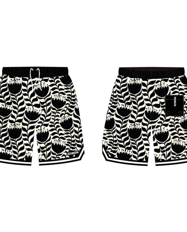 Bee Unusual Lotus Board Shorts Multicolor - BEEUNUSUAL