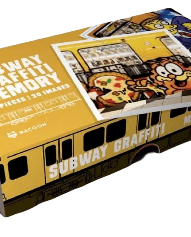 URBAN MEDIA SUBWAY GRAFFITI MEMO CARD GAME