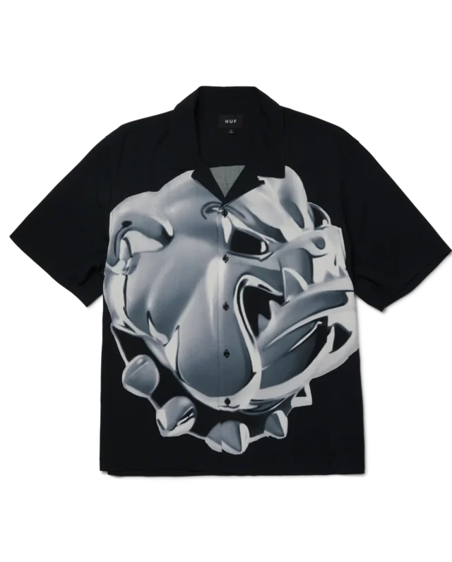 Huf Big Dawg Resort Shirt Black BU00231_BLACK