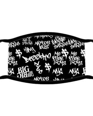 ROCK OFF BIGGIE SMALLS FACE MASK: GRAFITTI - Notorius Big