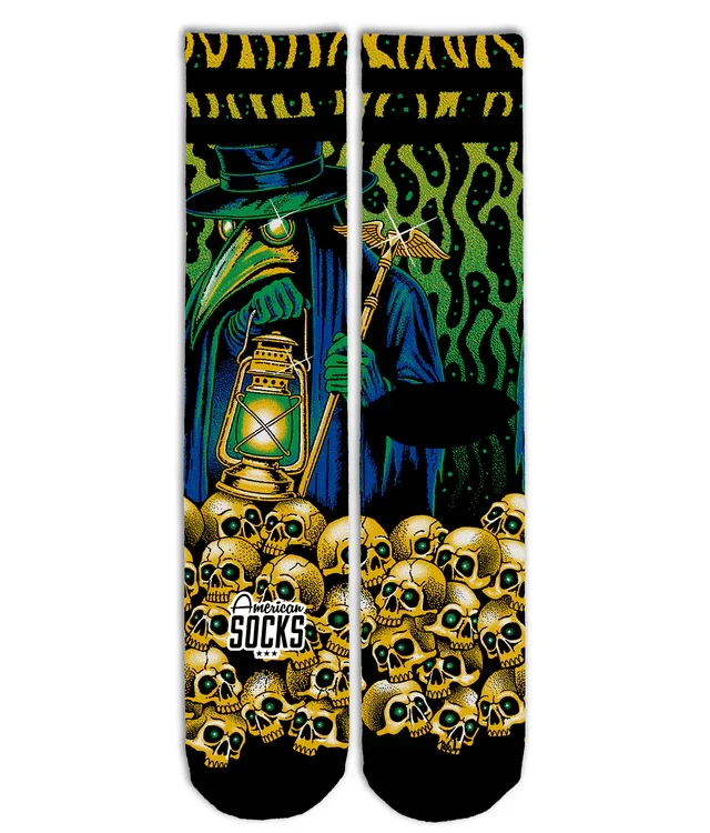 American Socks Black Plague Mid High Signature AS502 - American Socks