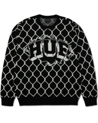 Huf Breakthrough Crewneck Sweater Black KN00557-BLACK