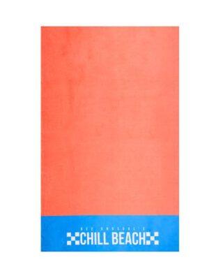 Bee Unusual Holy Shit Beach Towel 100×150cm Blue/Coral BT_251407 - BEEUNUSUAL