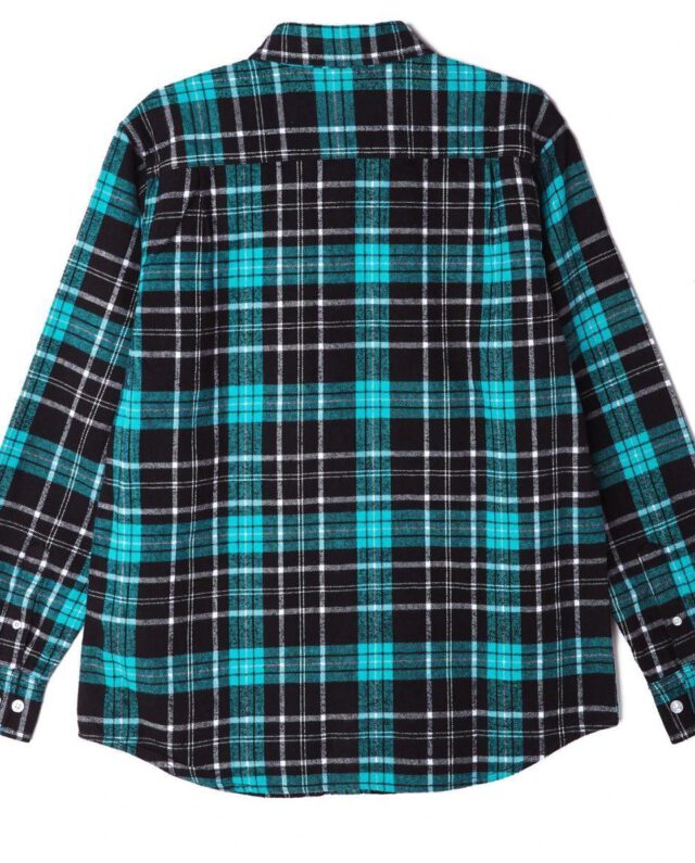 OBEY LESTER HEAVY WEIGHT FLANNEL SHIRT MULTICOLORED - Obey
