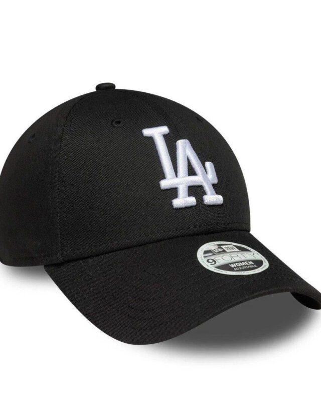 CEBACEB1CF80CEADCEBBCEBF-la-dodgers-womens-mlb-league-essential-black-9forty-adjustable-cap-60759073-2 New Era LA Dodgers MLB Black 9FORTY M-Crown 60691074 - NEW ERA