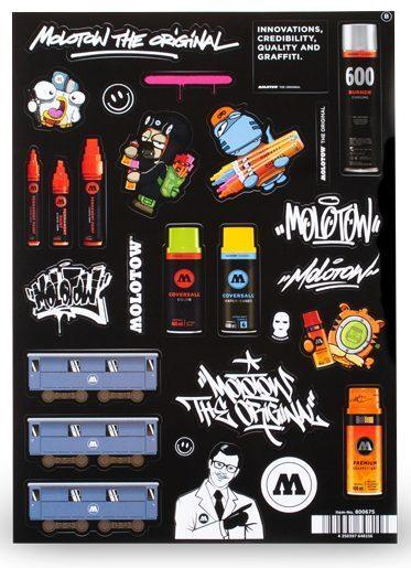 MOLOTOW STICKER SHEET B