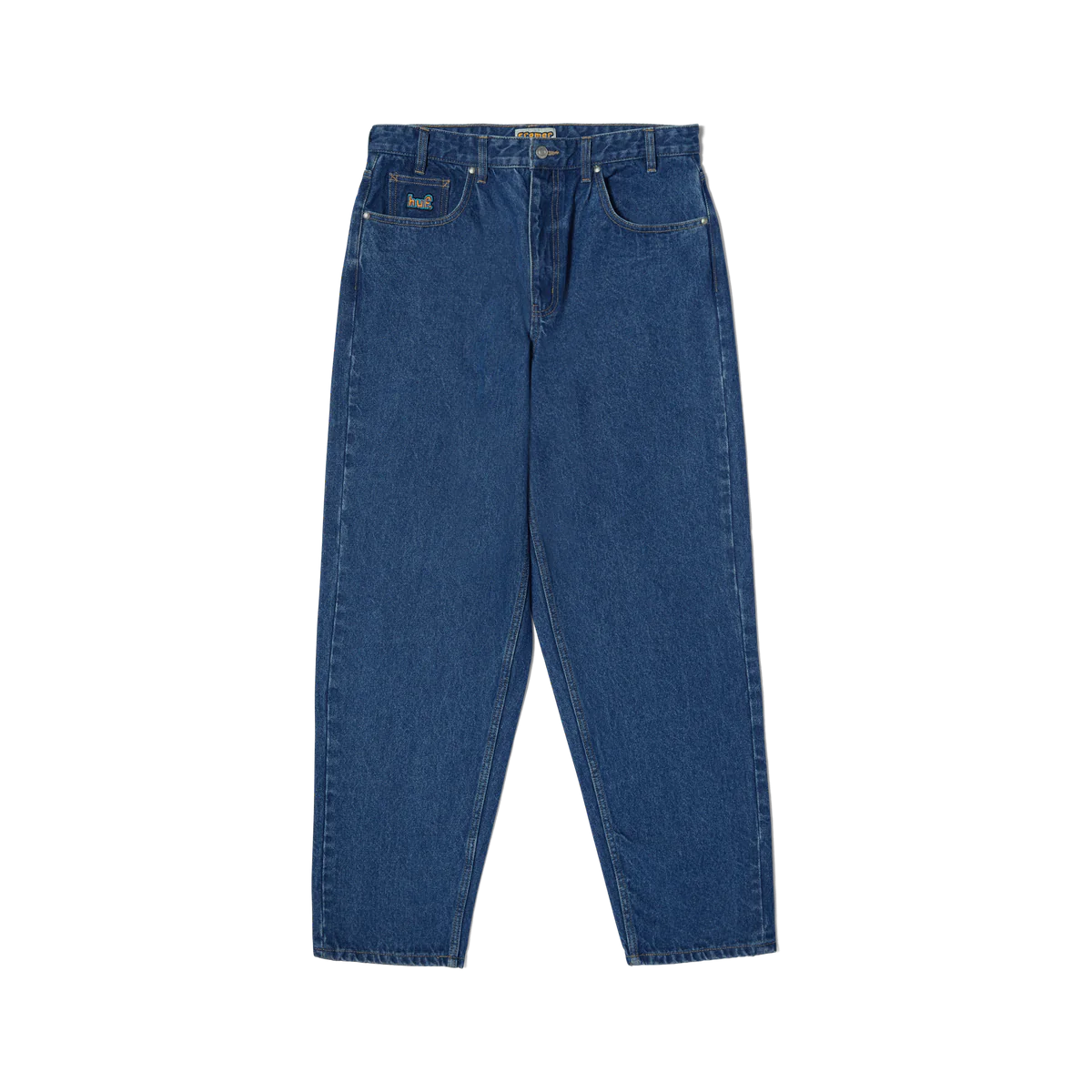 HUF CROMER PANT STONE WASH INDIGO PT00242_STWIG - HUF