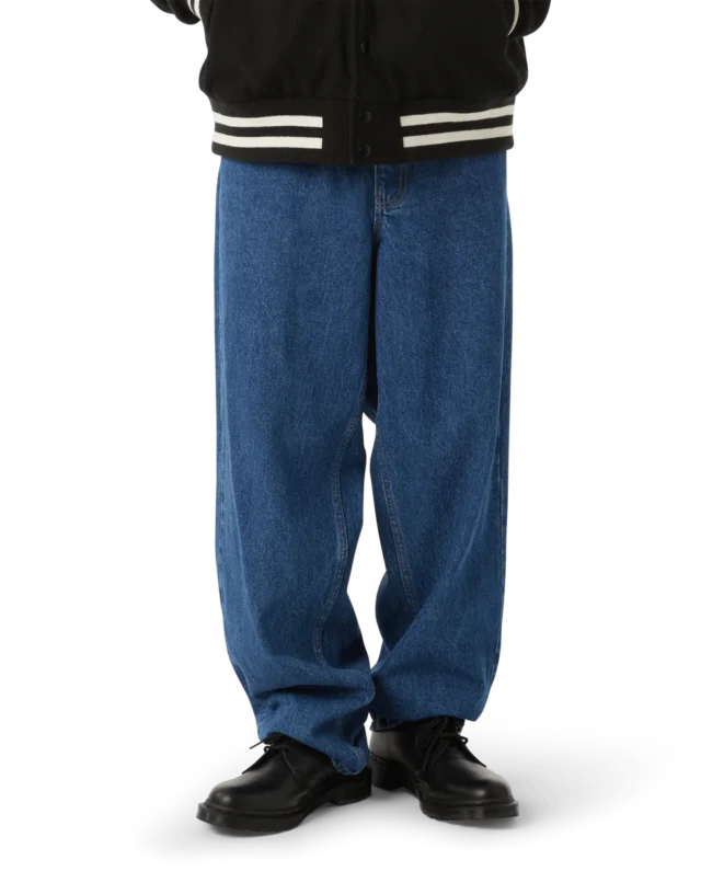 HUF CROMER PANT STONE WASH INDIGO PT00242_STWIG - HUF
