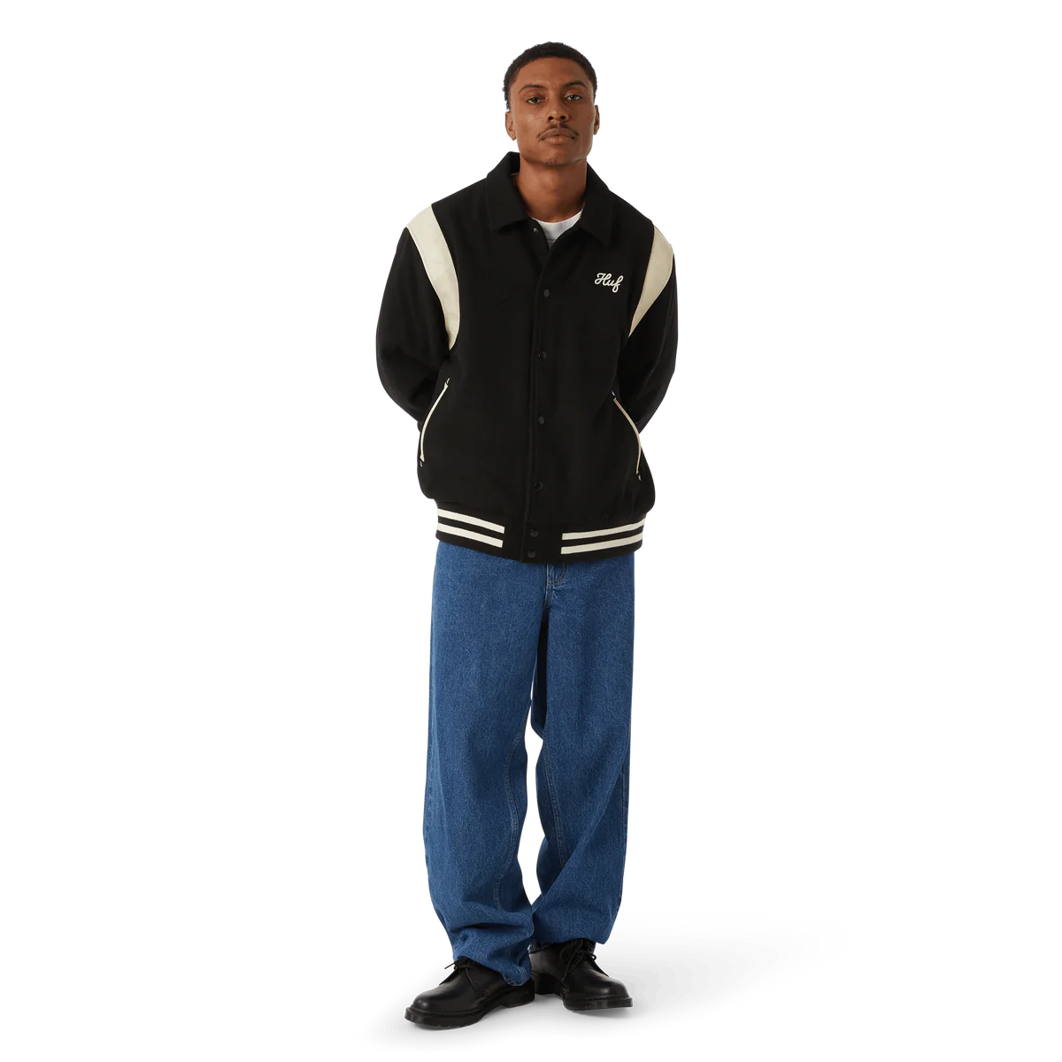 HUF CROMER PANT STONE WASH INDIGO PT00242_STWIG - Image 4
