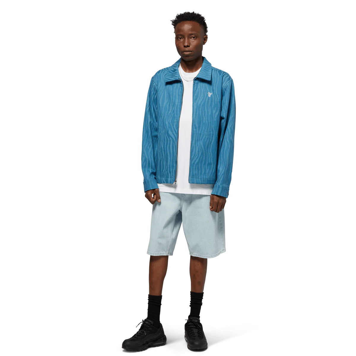 HUF CROMER SHORT LIGHT BLUE PT00317_LBLUE - Image 9