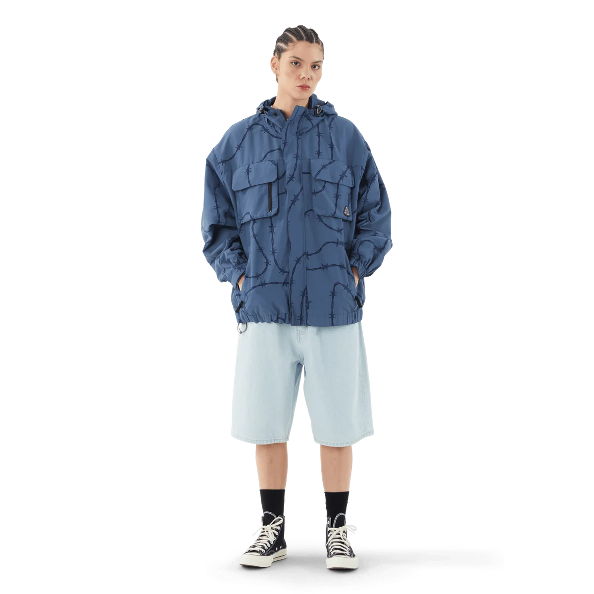 HUF CROMER SHORT LIGHT BLUE PT00317_LBLUE - Image 6
