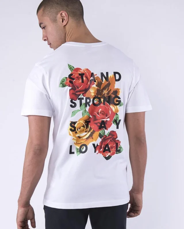 CAYLER AND SONS WL STAND STRONG TEE WHITE - Cayler and Sons