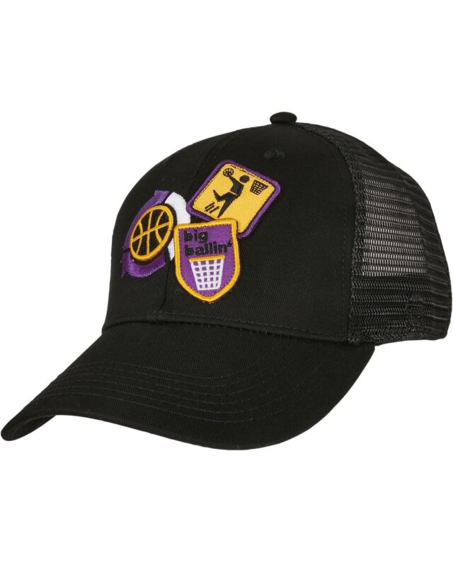 Cayler & Sons Baller Patches Trucker Cap Black/MC CS3011