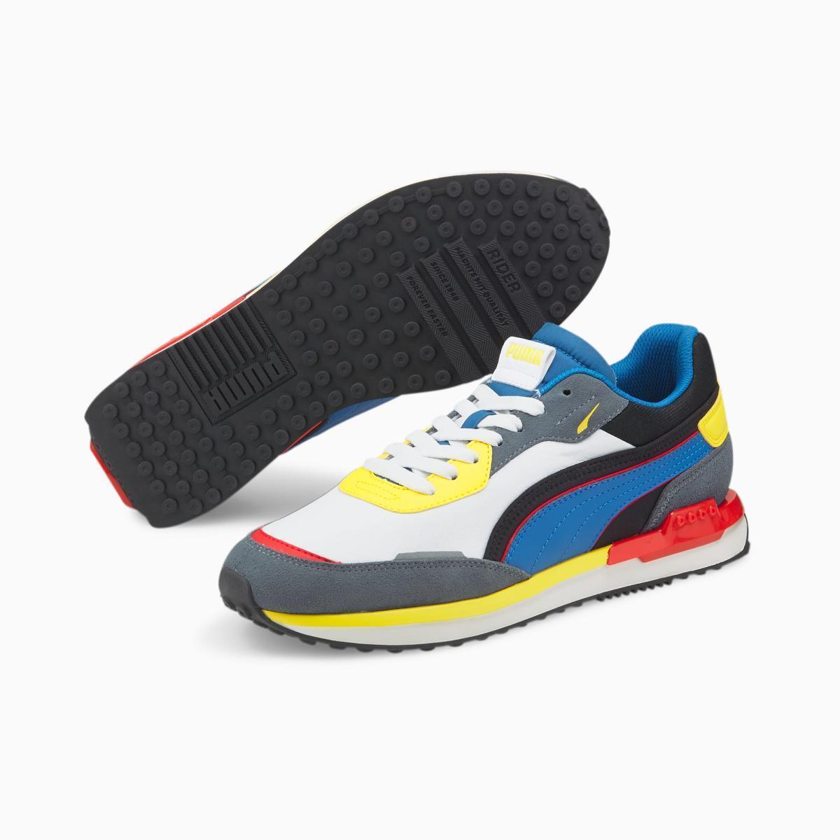 PUMA CITY RIDER RUNNING LOW TRAINERS 382044 - Image 5