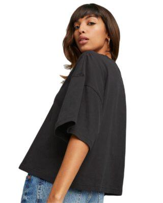 PUMA CLASSICS OVERSIZED WOMAN TEE  538052_01 BLACK - PUMA