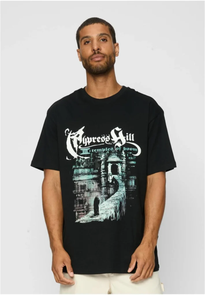 Upscale Studio Cypress Hill Temples of Boom Oversize Tee Black MT2410