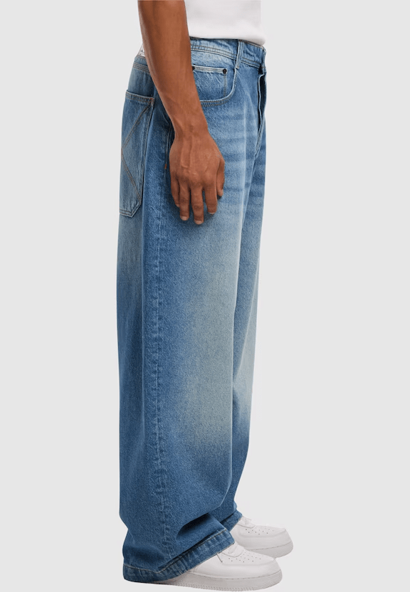 Homeboy X-tra Desperado Denim Vintage Blue 01PA2200-86 - Image 5