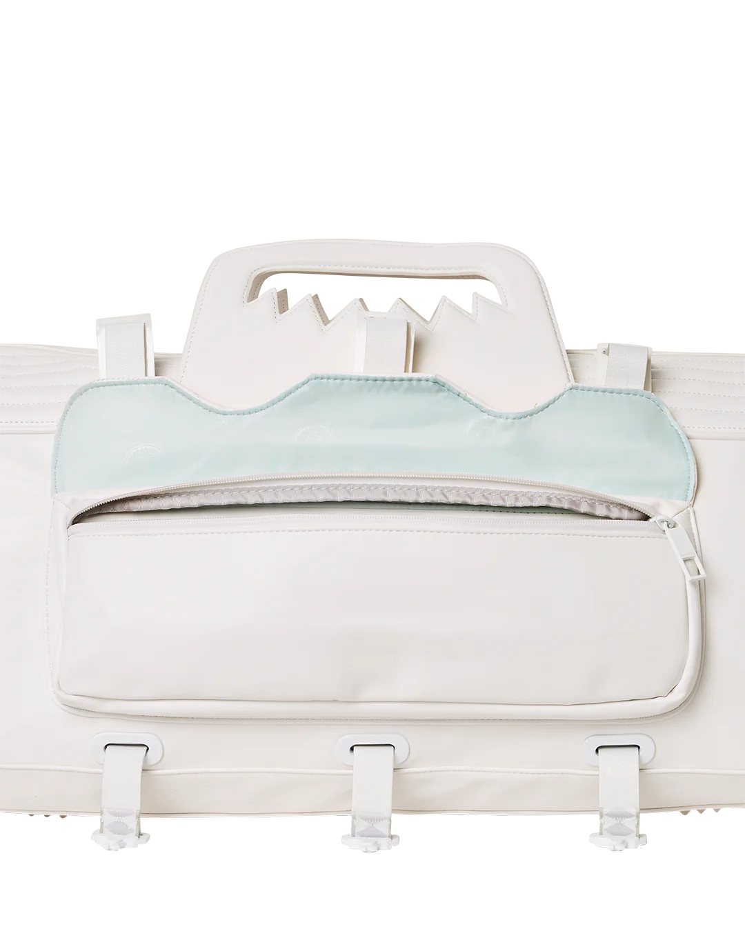 Sprayground Shoulder Bag Future Traveler Duffel White D4236 H 14.5” x W 20” D 11” - Image 9