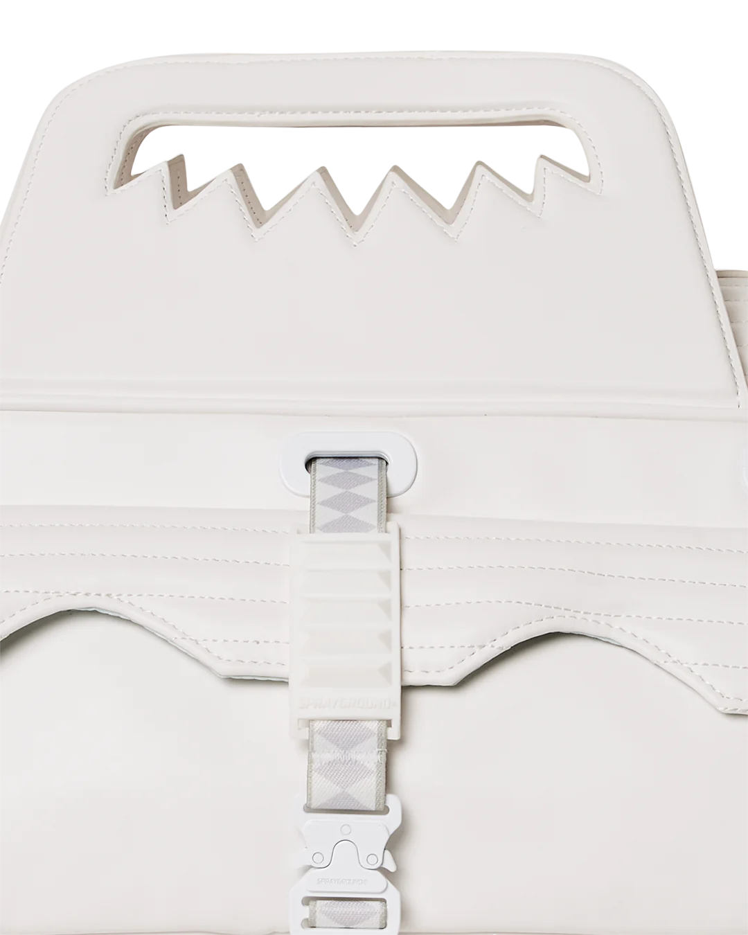 Sprayground Shoulder Bag Future Traveler Duffel White D4236 H 14.5” x W 20” D 11” - Image 10
