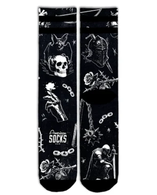 American Socks Dark Fantasy Mid High Signature AS487 - American Socks