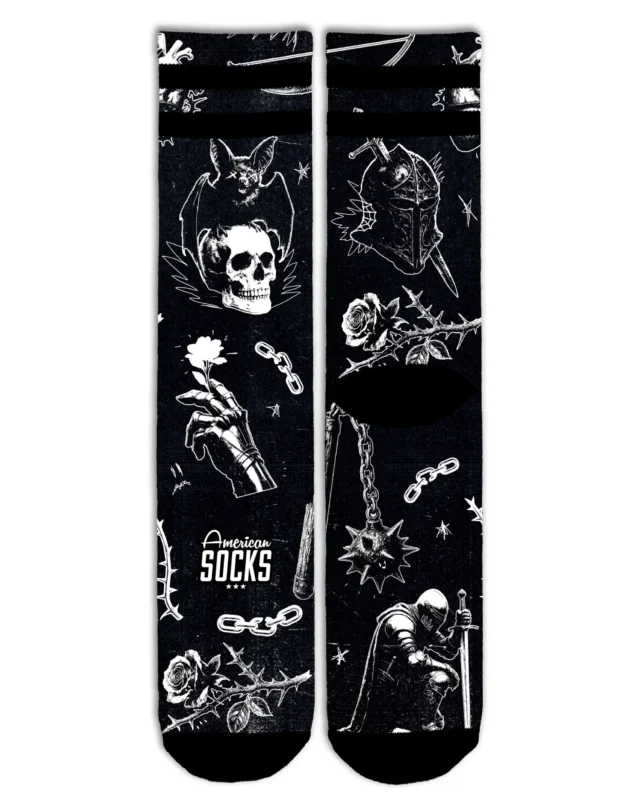 American Socks Dark Fantasy Mid High Signature AS487 - American Socks