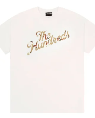 THE HUNDREDS DELTA SLANT T-SHIRT WHITE HUNT25S101021