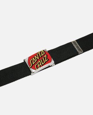 SANTA CRUZ CROP DOT BELT SCA-BEL-0112 BLACK 122 cm - SANTA CRUZ
