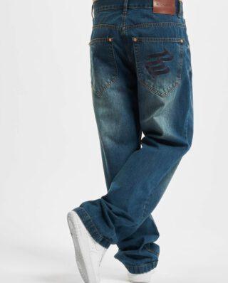 ROCAWEAR WED LOOSE FIT JEANS LIGHT MID BLUE WASH - Rocawear