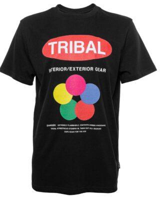 TRIBAL TRILON T-SHIRT BLACK TR3047-005 - Tribal