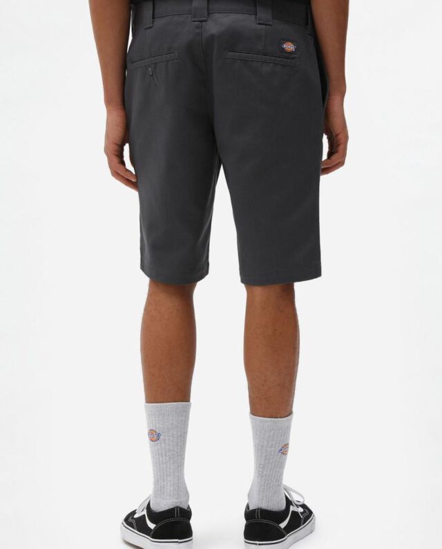 DICKIES SLIM FIT SHORT BLACK CHARCOAL GREY - DICKIES