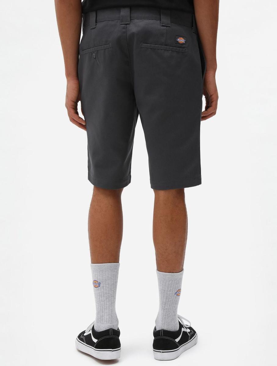 DICKIES SLIM FIT SHORT BLACK CHARCOAL GREY - Image 2