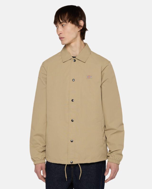 Dickies Oakport Coach Jacket Khaki DK0A4XEWKHK1