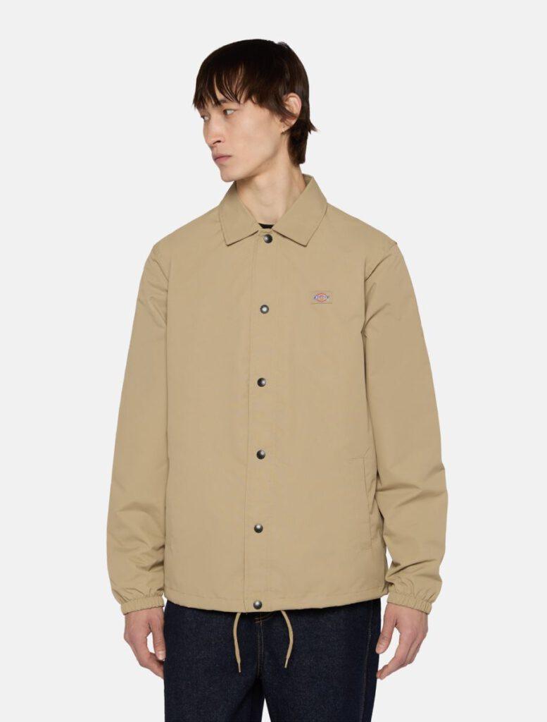 Dickies Oakport Coach Jacket Khaki DK0A4XEWKHK1