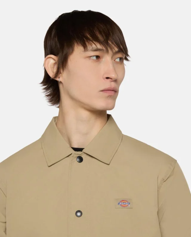 Dickies Oakport Coach Jacket Khaki DK0A4XEWKHK1 - DICKIES