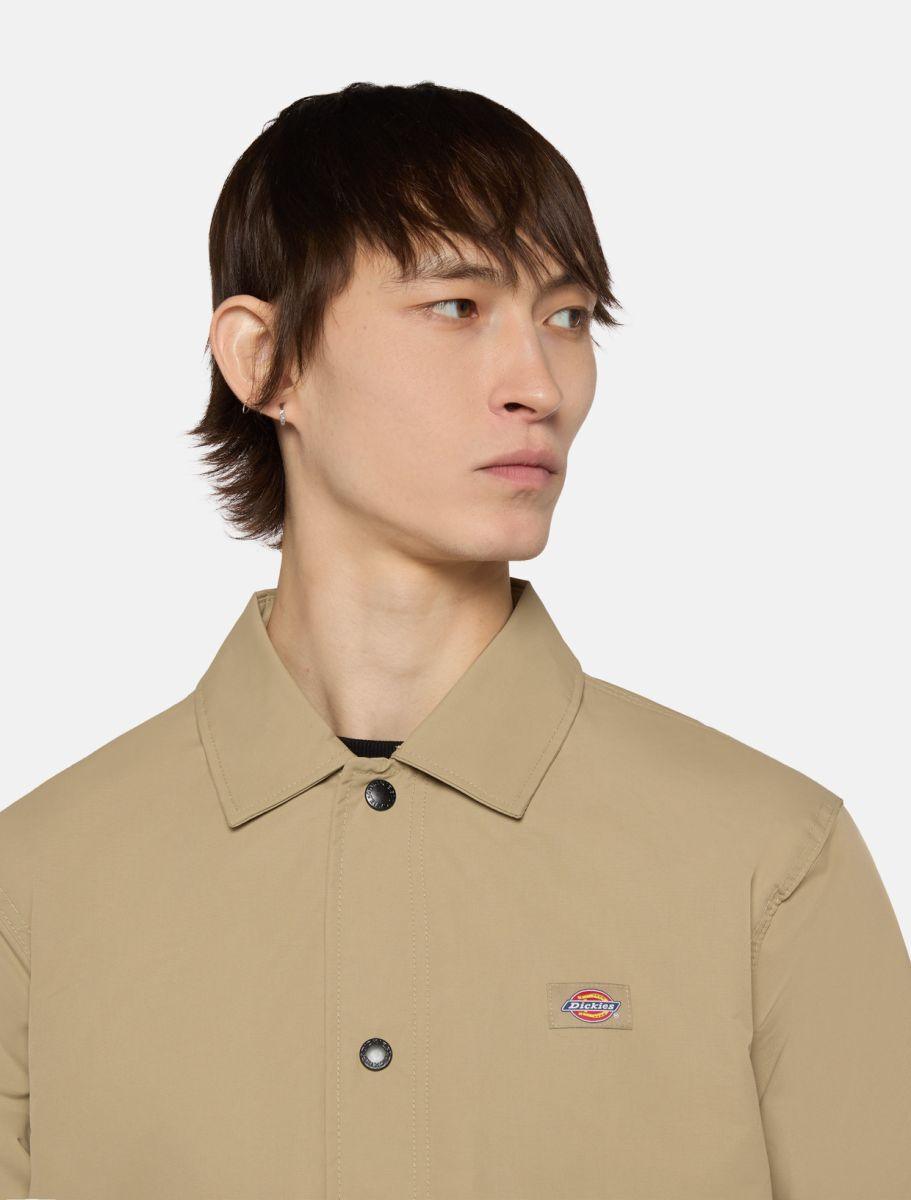 Dickies Oakport Coach Jacket Khaki DK0A4XEWKHK1 - Image 2
