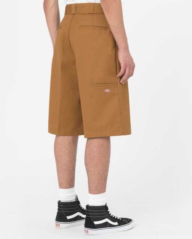 DICKIES 13 INCH MULTI POCKET WORK SHORT REC BROWN DUCK DK0A4XOZBD01 - DICKIES