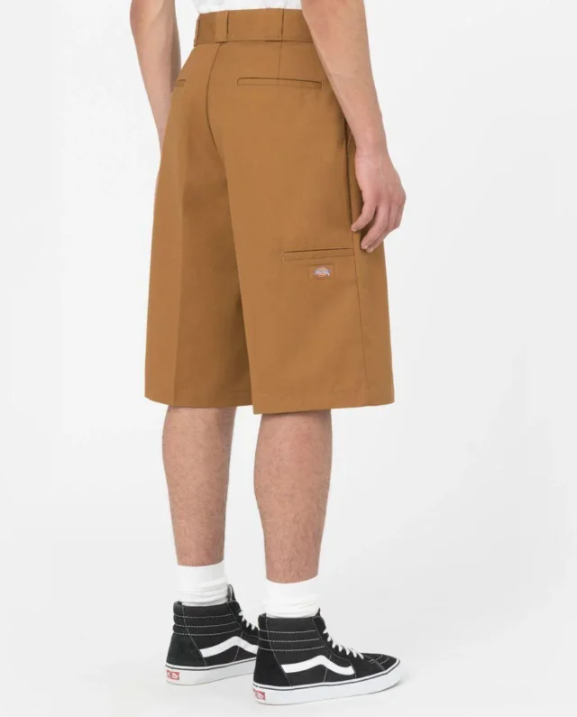 DICKIES 13 INCH MULTI POCKET WORK SHORT REC BROWN DUCK DK0A4XOZBD01 - DICKIES