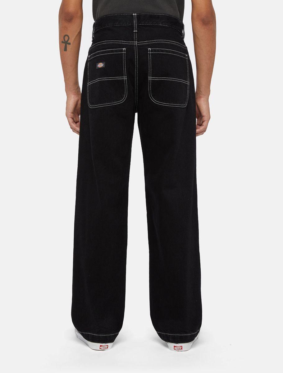 Dickies Double Knee Denim Trousers Black DK0A4Y3FL9D1 - Image 2