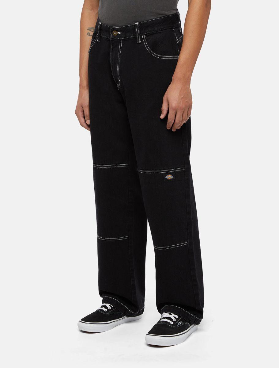 Dickies Double Knee Denim Trousers Black DK0A4Y3FL9D1 - Image 3