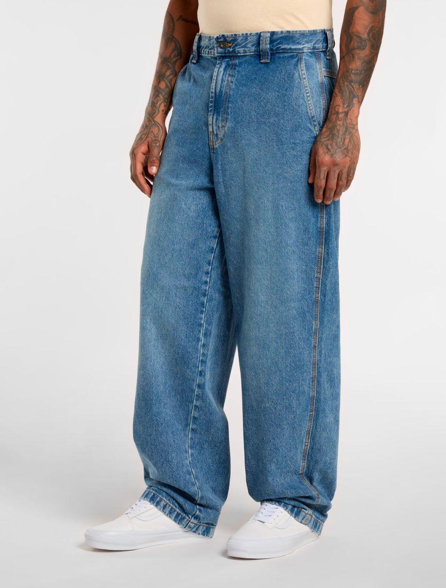 Dickies Madison Baggy Fit Denim Trousers Light Blue DK0A4YECK211 - Image 5